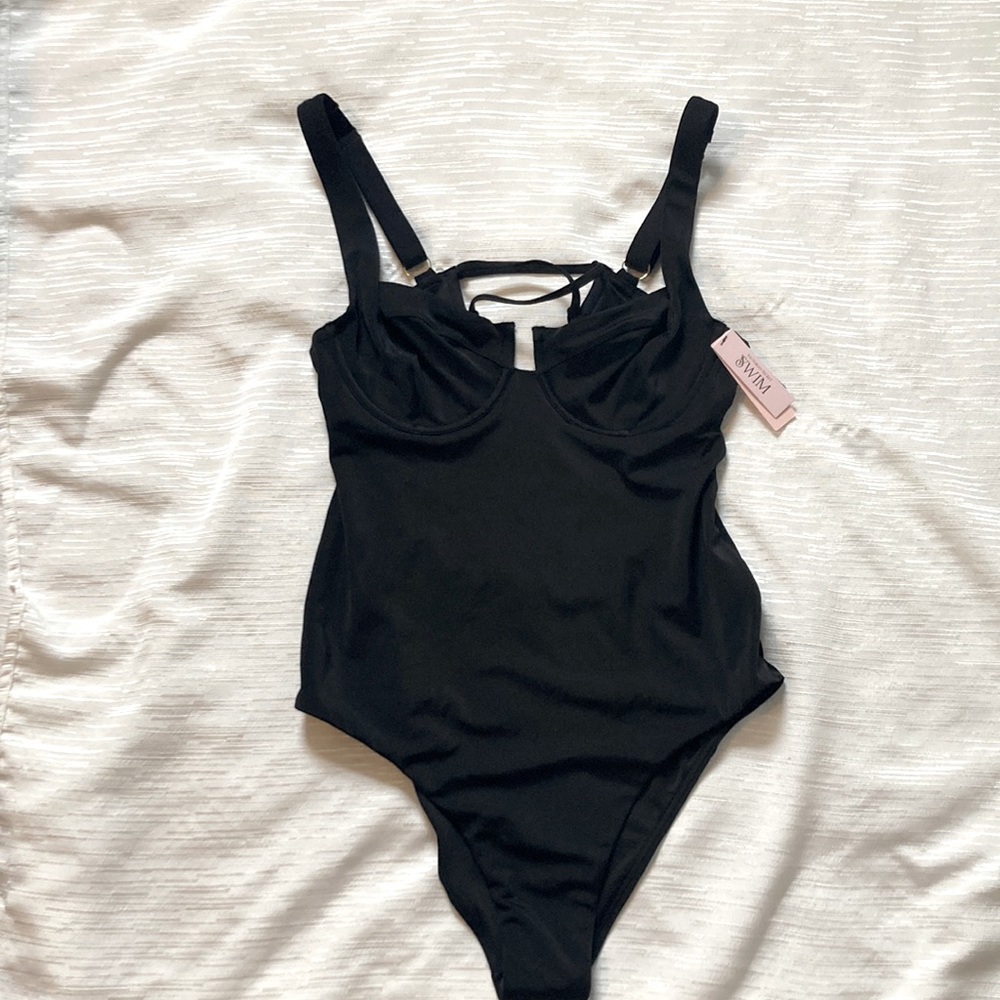 Victoria’s Secret one piece black swimsuit